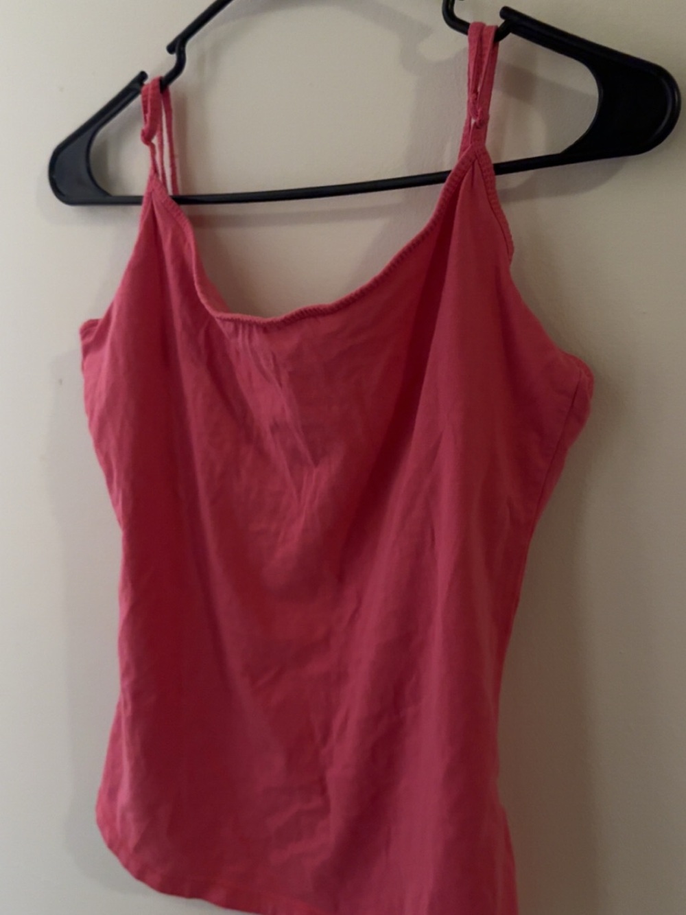 Route 66 Rose Pink Spaghetti Strap Tank Top